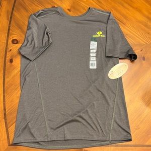 Mens Mossy Oak short sleeve t shirt with moisture wicking material.